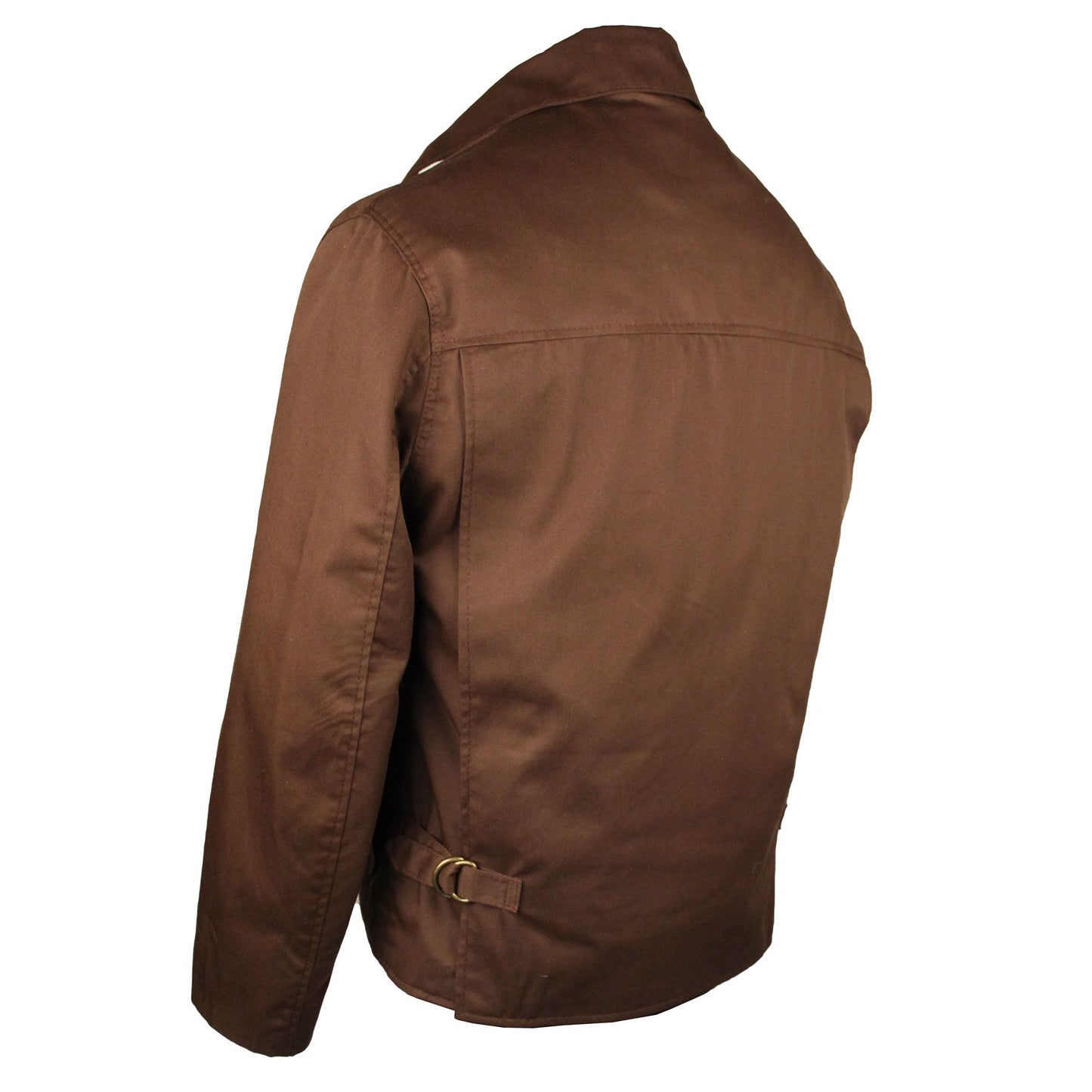 CUSTOM MADE Last Crusade Jacket in Brown or Black Cotton